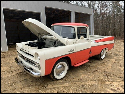 1957 Dodge D W Truck Classic Cars for Sale near Los Angeles