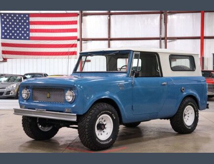 Photo 1 for 1962 International Harvester Scout
