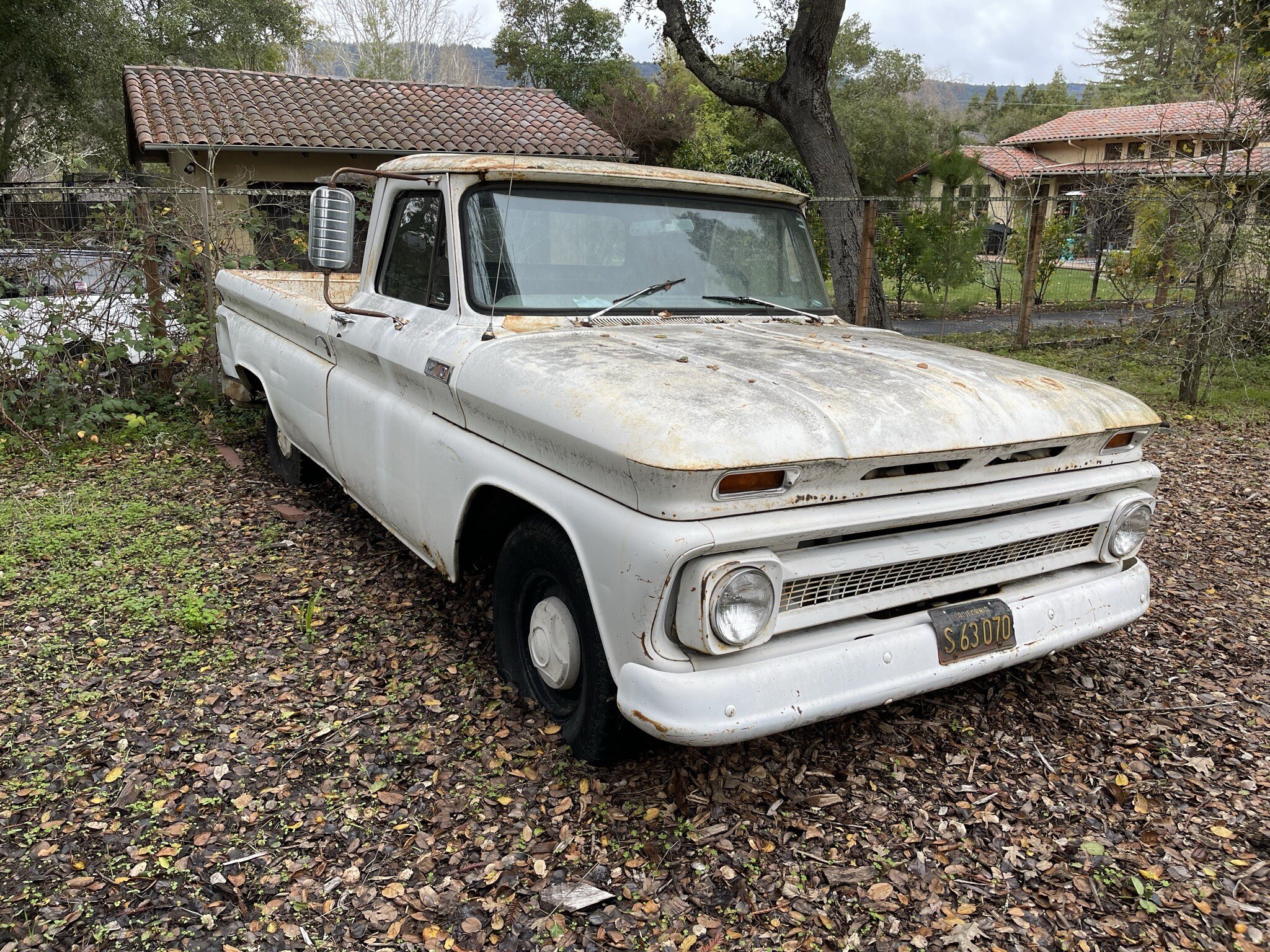 old chevy pickup truck