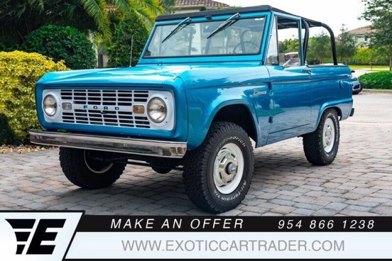 1966 Ford Bronco Classics For Sale Classics On Autotrader