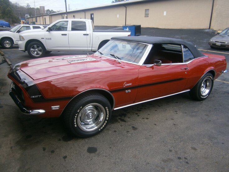1968 Chevrolet Camaro Ss Convertible For Near Jonesboro 30236 1968 Chevrolet Camaro Ss Convertible Car For In Jonesboro 30236