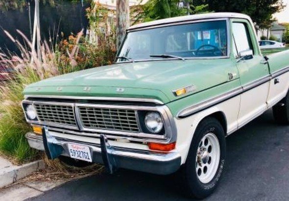 1970 Ford F250 For Sale Near Woodland Hills California