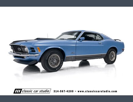 Photo 1 for 1970 Ford Mustang Mach 1 Coupe