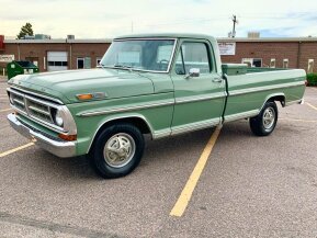 1971 Ford F100 2WD Regular Cab for sale 101793470