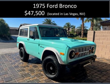 Photo 1 for 1975 Ford Bronco 2-Door for Sale by Owner