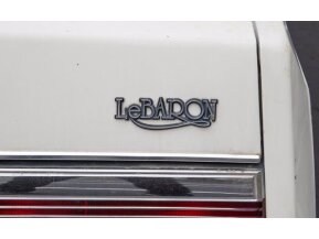 1983 Chrysler LeBaron Convertible for sale 101723604