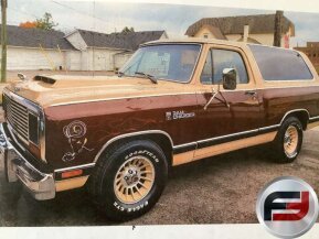 1983 Dodge Ramcharger 2WD for sale 102016683