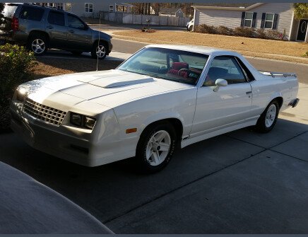 Photo 1 for 1984 Chevrolet El Camino SS for Sale by Owner