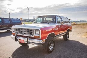 1984 Dodge Ramcharger for sale 102008717