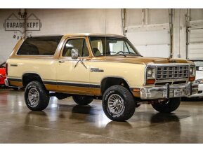 1985 Dodge Ramcharger for sale 101753945