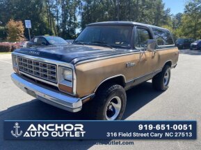 1985 Dodge Ramcharger for sale 101956325