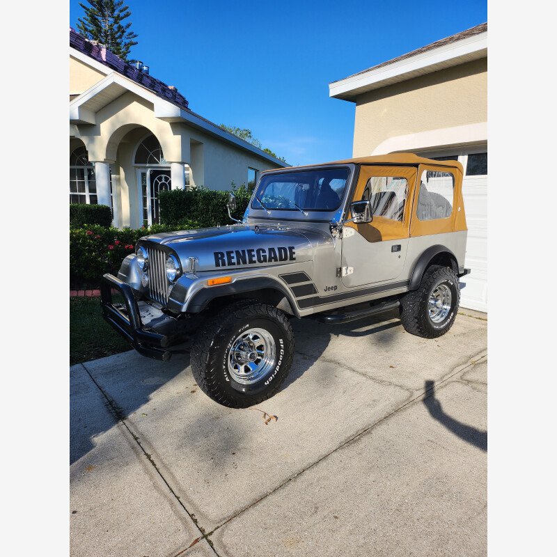 1985 Jeep CJ 7 Renegade for sale near Lakewood Ranch, Florida 34202 -  Classics on Autotrader