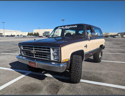 Photo 1 for 1986 Chevrolet Blazer 4WD 2-Door for Sale by Owner