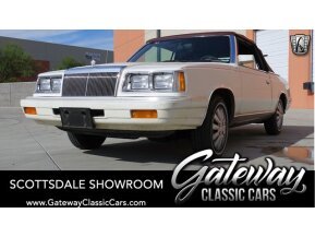 1986 Chrysler LeBaron Convertible for sale 101737176
