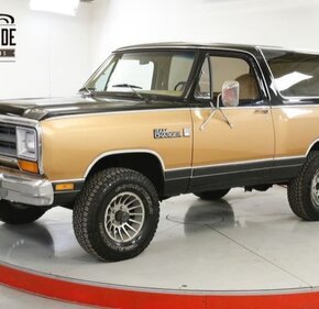 1986 dodge ramcharger classics for sale classics on autotrader 1986 dodge ramcharger classics for sale