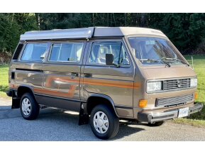 1986 Volkswagen Vanagon Camper