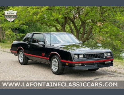 Photo 1 for 1987 Chevrolet Monte Carlo SS
