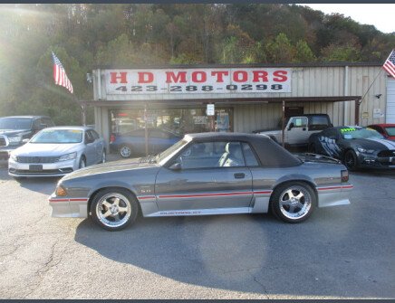 Photo 1 for 1987 Ford Mustang GT Convertible