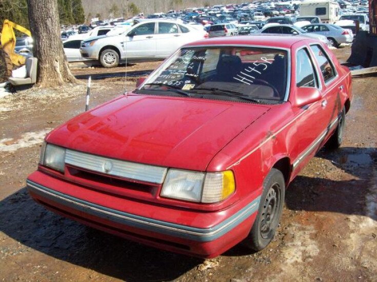 1987 Mercury Topaz Gs Sedan For Sale Near Bedford Virginia