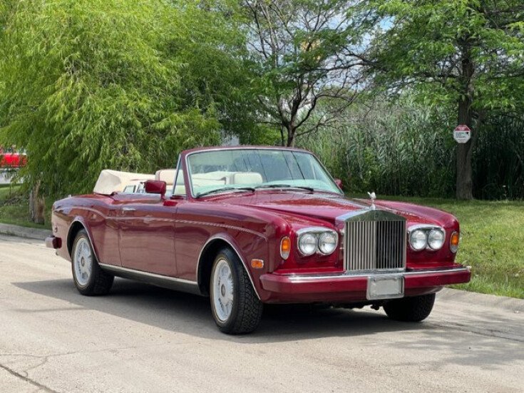 Thumbnail Photo undefined for 1987 Rolls-Royce Corniche