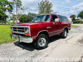 1988 Dodge Ramcharger for sale 101906198