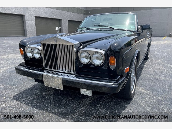 Thumbnail Photo undefined for 1988 Rolls-Royce Corniche II