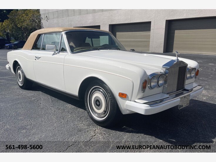 Thumbnail Photo undefined for 1988 Rolls-Royce Corniche