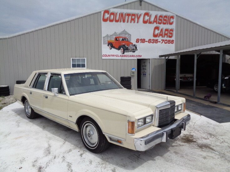 Thumbnail Photo undefined for 1989 Lincoln Town Car