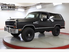 1990 Dodge Ramcharger 4WD for sale 101817250