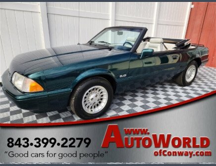 Photo 1 for 1990 Ford Mustang LX Convertible