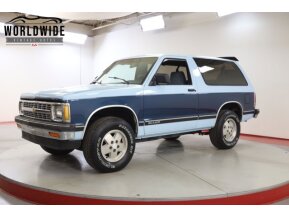 1991 Chevrolet S10 Blazer 4WD 2-Door for sale 101749943