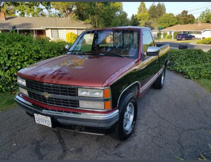 Photo 1 for 1991 Chevrolet Silverado 1500 4x4 Regular Cab for Sale by Owner