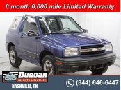 1999 Chevrolet Tracker 4WD Convertible