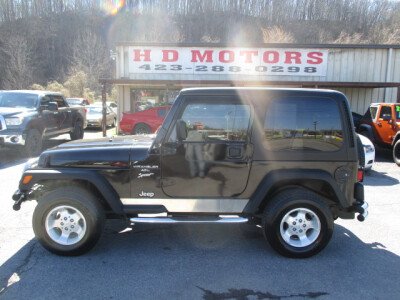New 2001 Jeep Wrangler 4WD Sport for sale 101707874