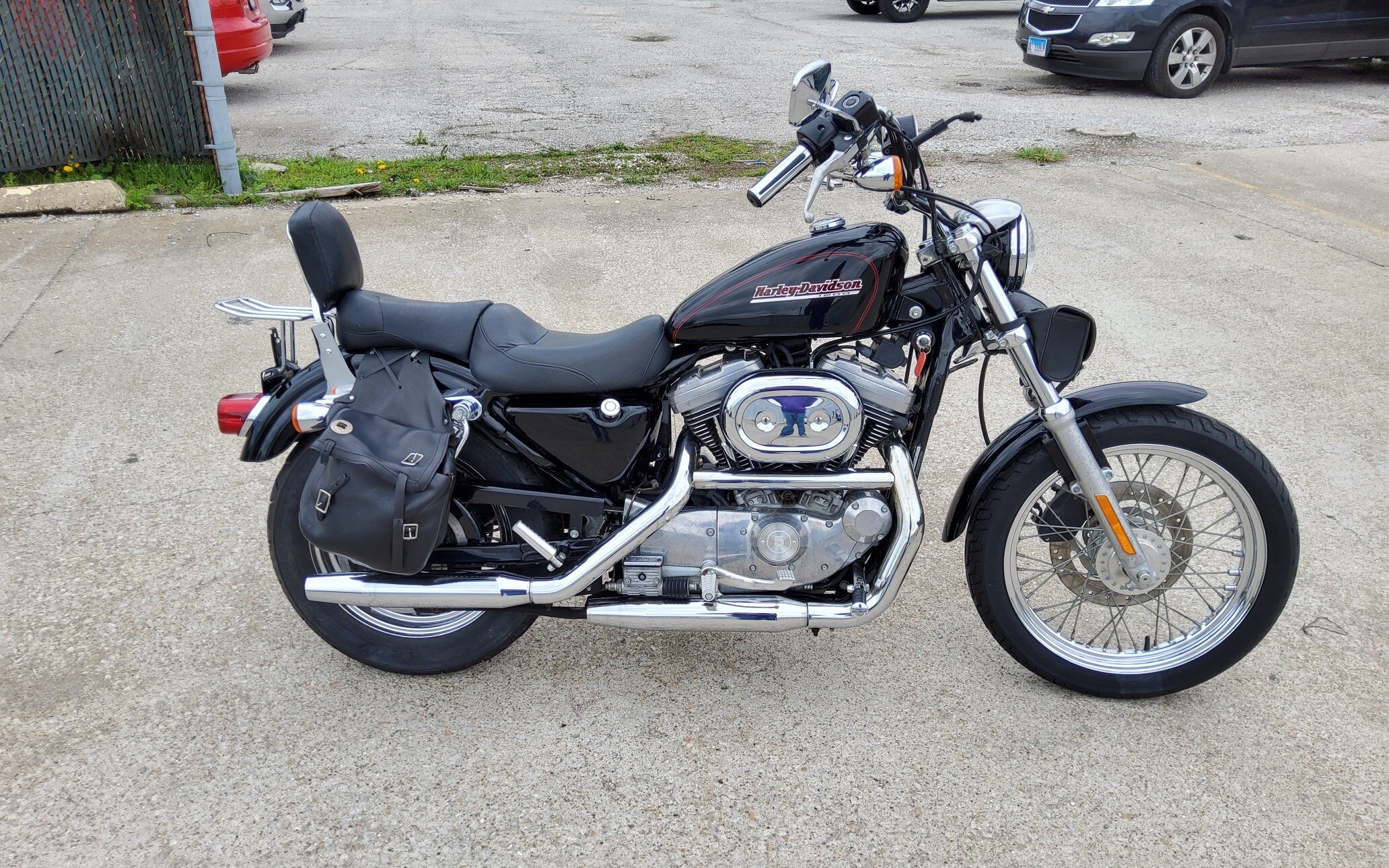 2002 harley sportster 883 blue deals book