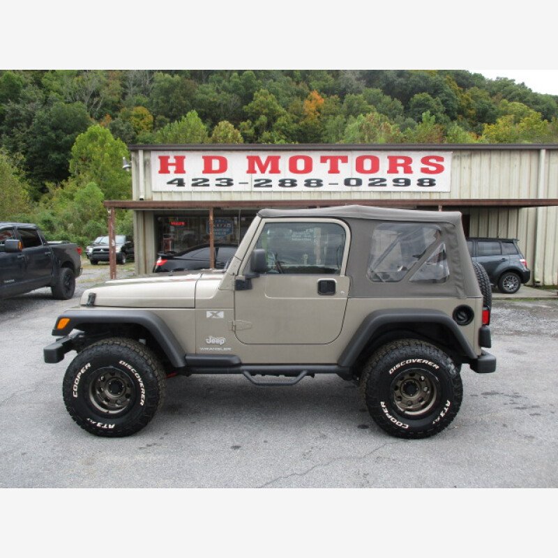 2003 Jeep Wrangler 4WD X for sale near Kingsport, Tennessee 37660 -  Classics on Autotrader