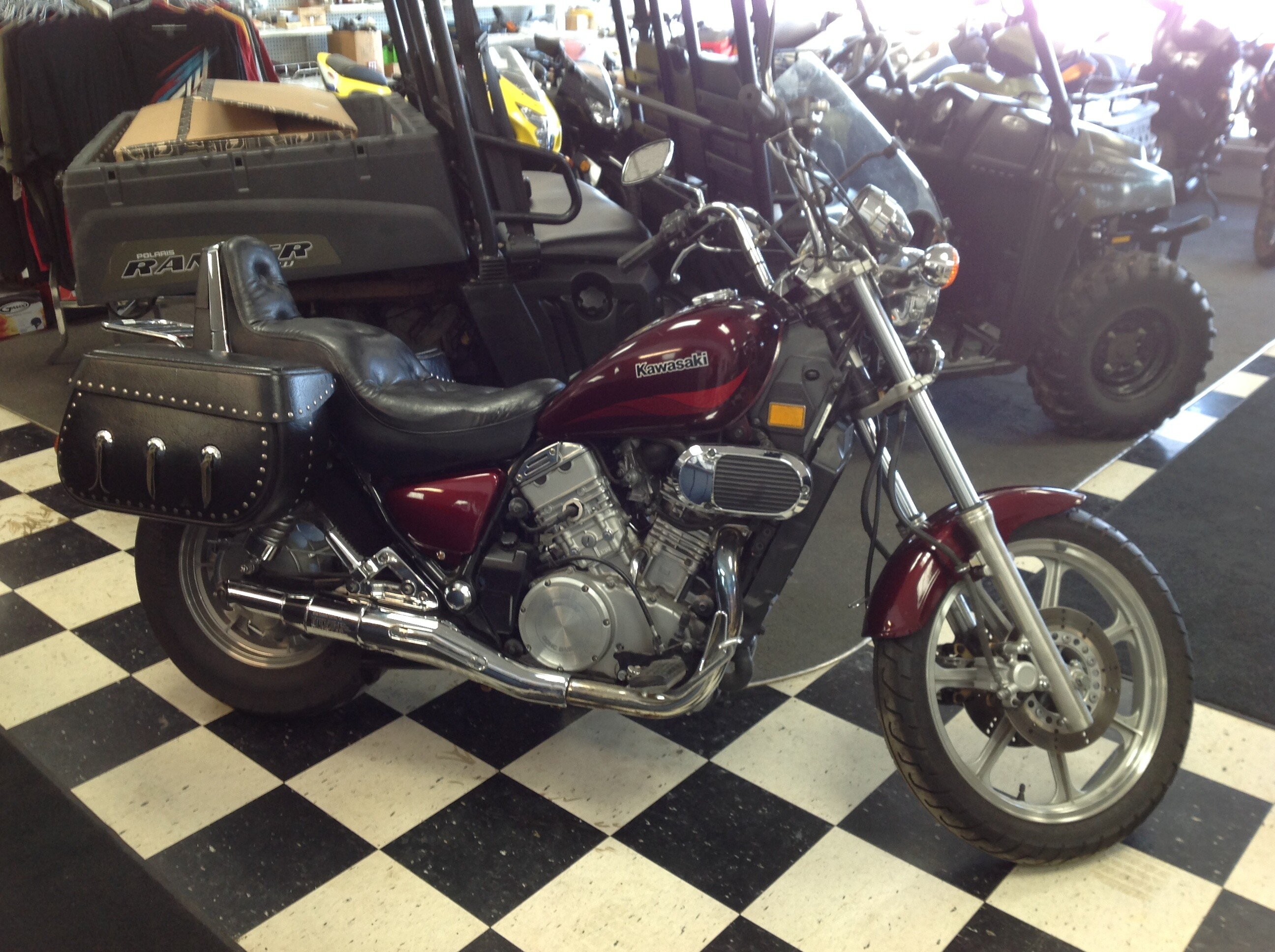 kawasaki vulcan 750 saddlebags