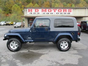 2005 Jeep Wrangler 4WD Unlimited for sale 101637949