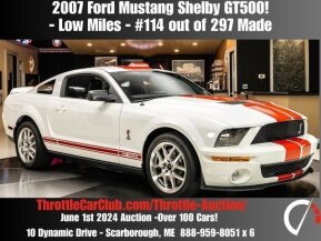 2007 Ford Mustang Shelby GT500 for sale 102022120