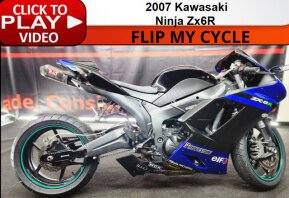 2007 Kawasaki Ninja ZX-6R for sale 201615379