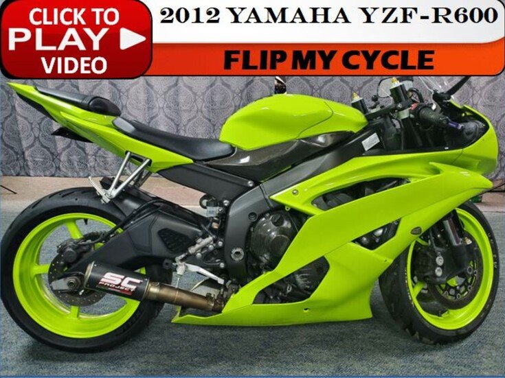 Thumbnail Photo undefined for 2012 Yamaha YZF-R6