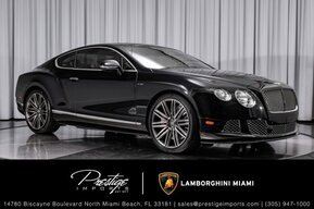 2013 Bentley Continental GT Speed Coupe