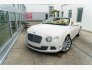 2013 Bentley Continental GT Convertible for sale 101812301