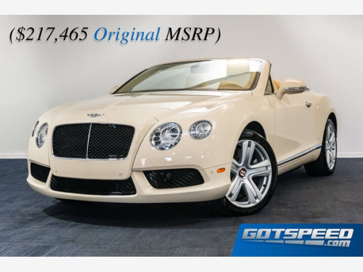 Thumbnail Photo undefined for 2014 Bentley Continental GT V8 Convertible