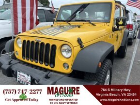 2015 Jeep Wrangler for sale 101754464