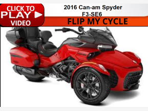2016 Can-Am Spyder F3 for sale 201383446