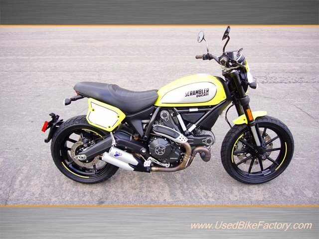 2016 ducati scrambler for sale