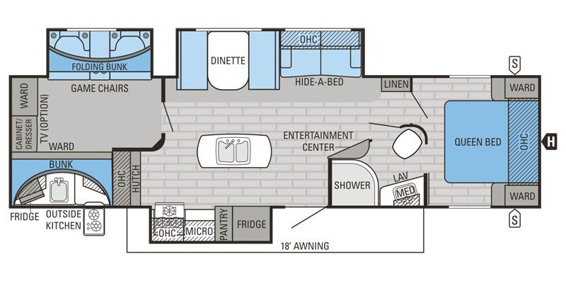 2016 JAYCO Eagle 324BHTS Specifications, Photos, and Model Info