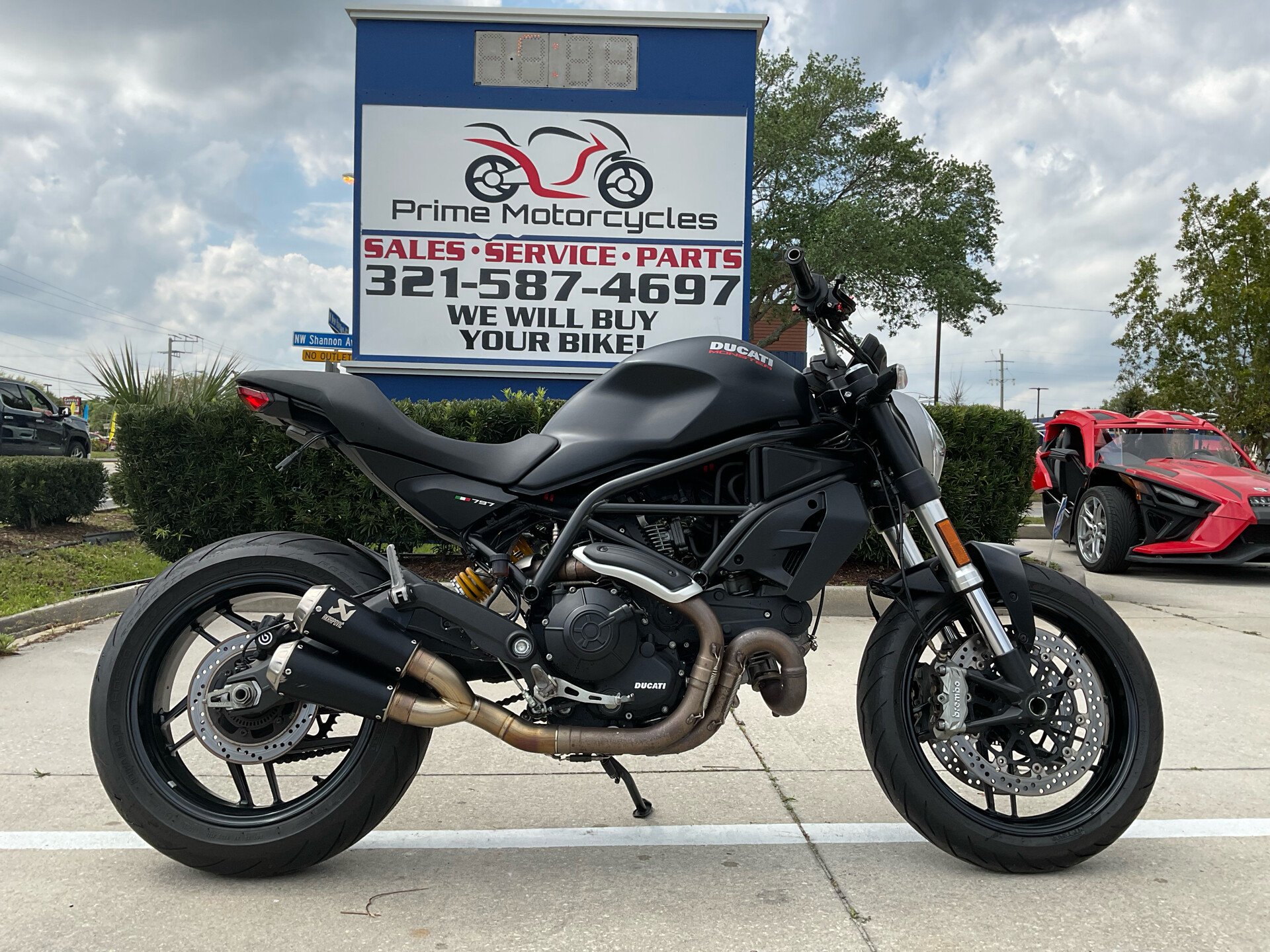 Ducati monster 797 store price