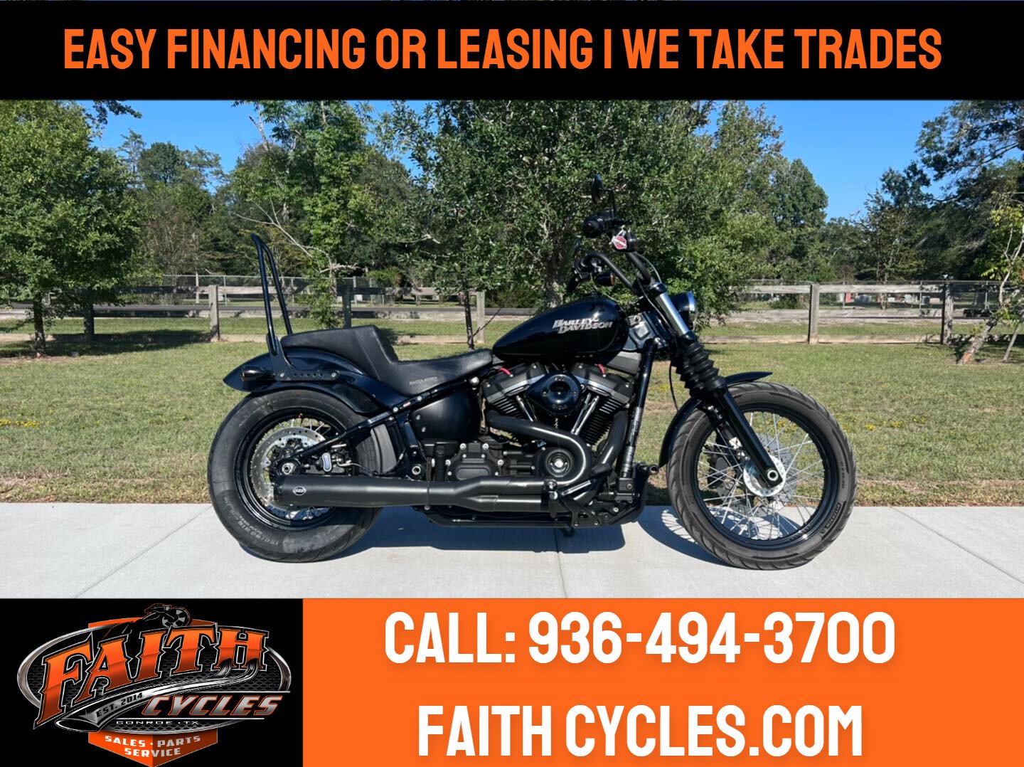 2018 street bob for sale